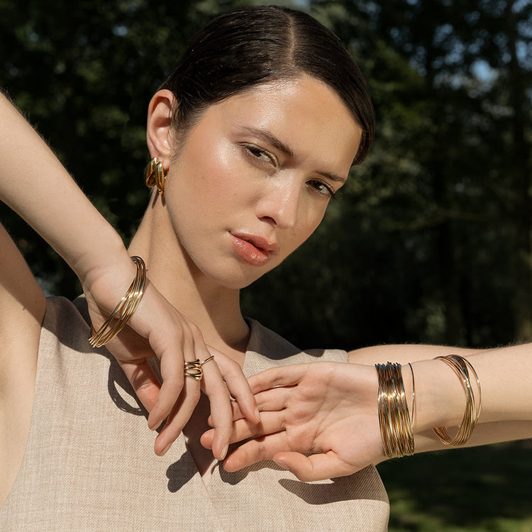 GOLD PLATED BRACELETS