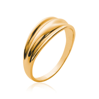 Chevalière avec sceau carré