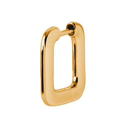Boucles d'oreilles rectangles