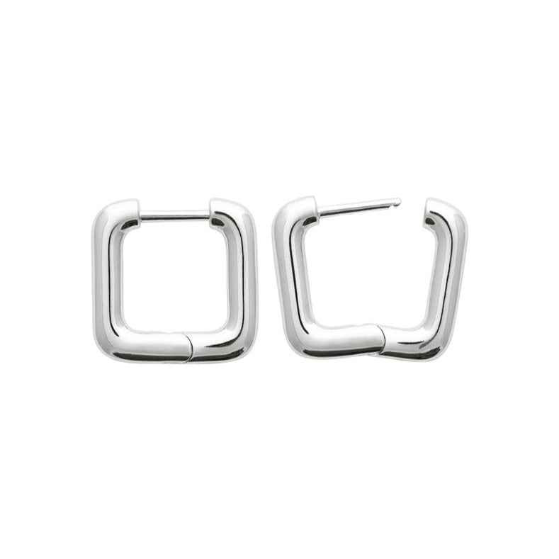 Boucles d'oreilles rectangles