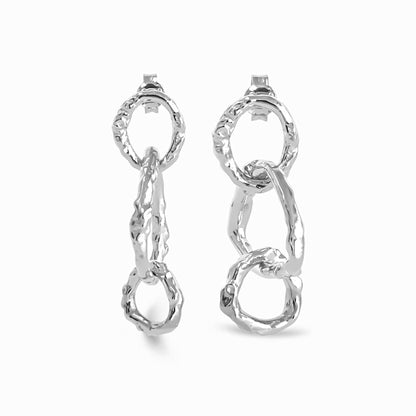 Boucles d'oreilles rectangles