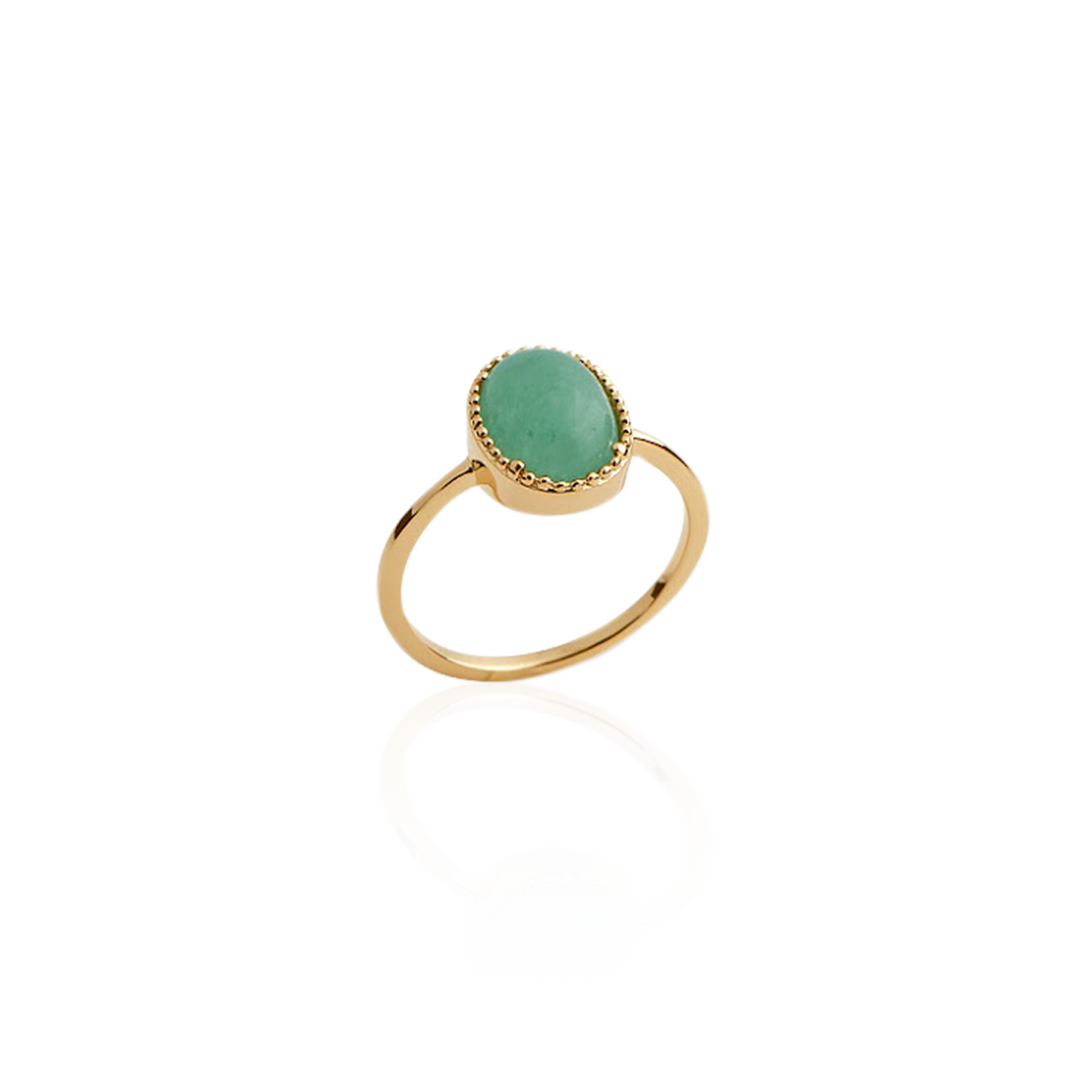 Bague aventurine