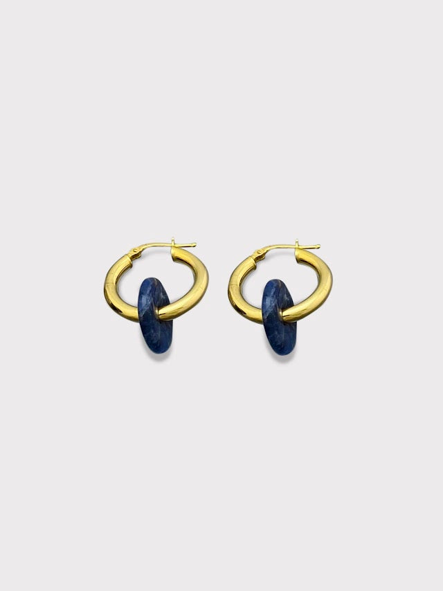 Lapis lazuli earring