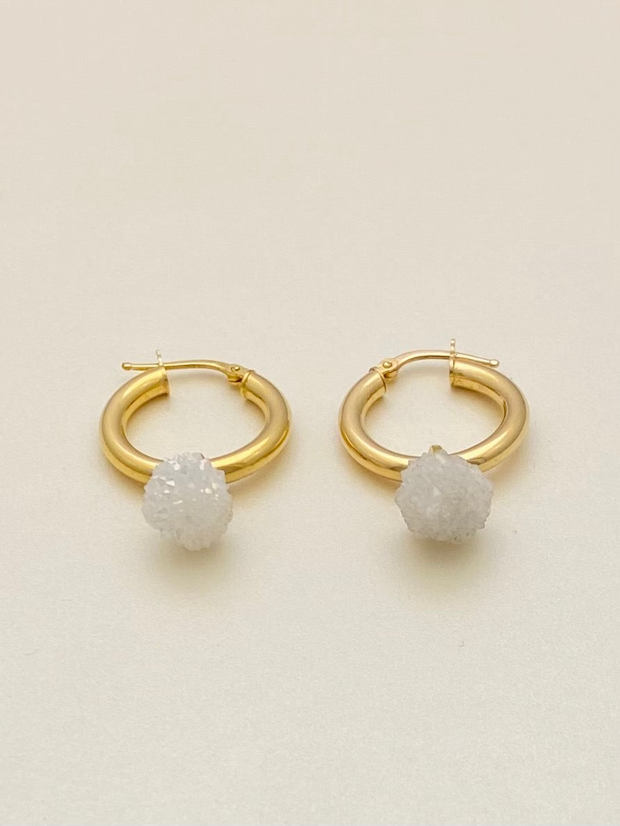 Rock Crystal earrings