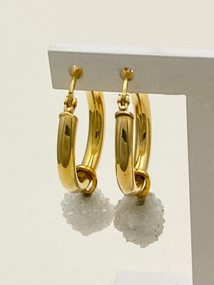 Rock Crystal earrings